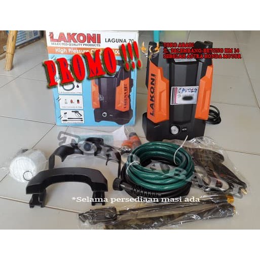 Mesin cuci mobil / motor / steam Lakoni laguna 70
