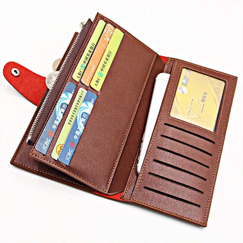 DOMPET PANJANG WANITA PRIA MENBENSE S103 KULIT PU HIGH GRADE WALLET PURSE RESLETING TEMPAT HP