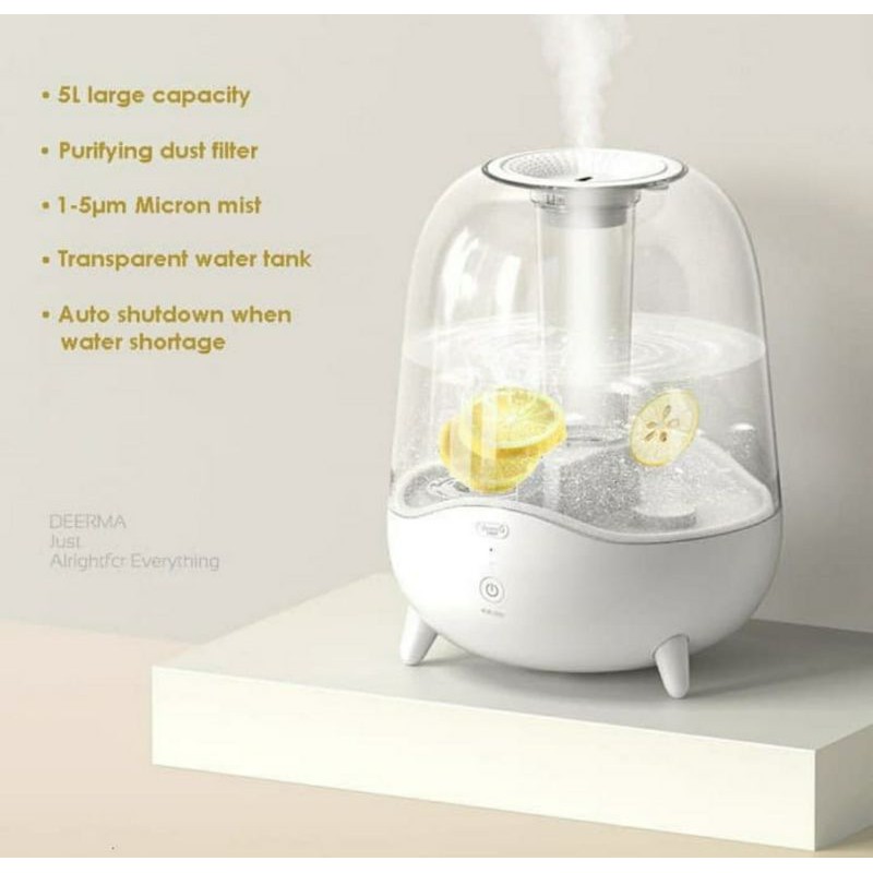 DEERMA F325/F329 AROMA DIFFUSER ULTRASONIC AIR HUMIDIFIER ESSENTIAL 5L