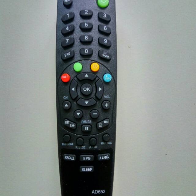 Remot Orange TV Hitam