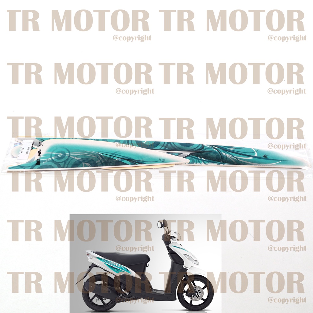 Stiker Motor Mio 2011 Sticker Striping Full Set Body Motor