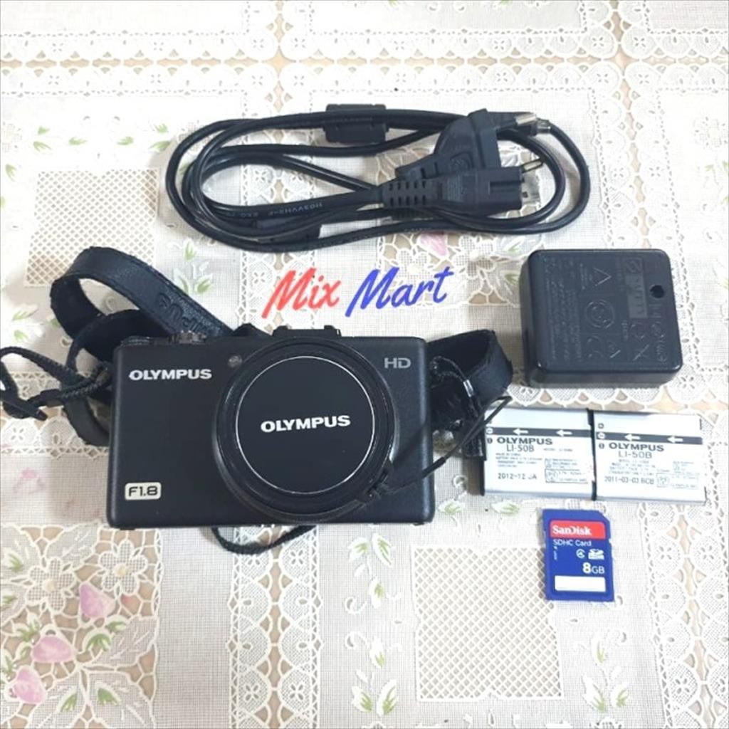 Olympus XZ-1 Black Pocket Digital Camera Bekas Mulus Klasik Simpanan