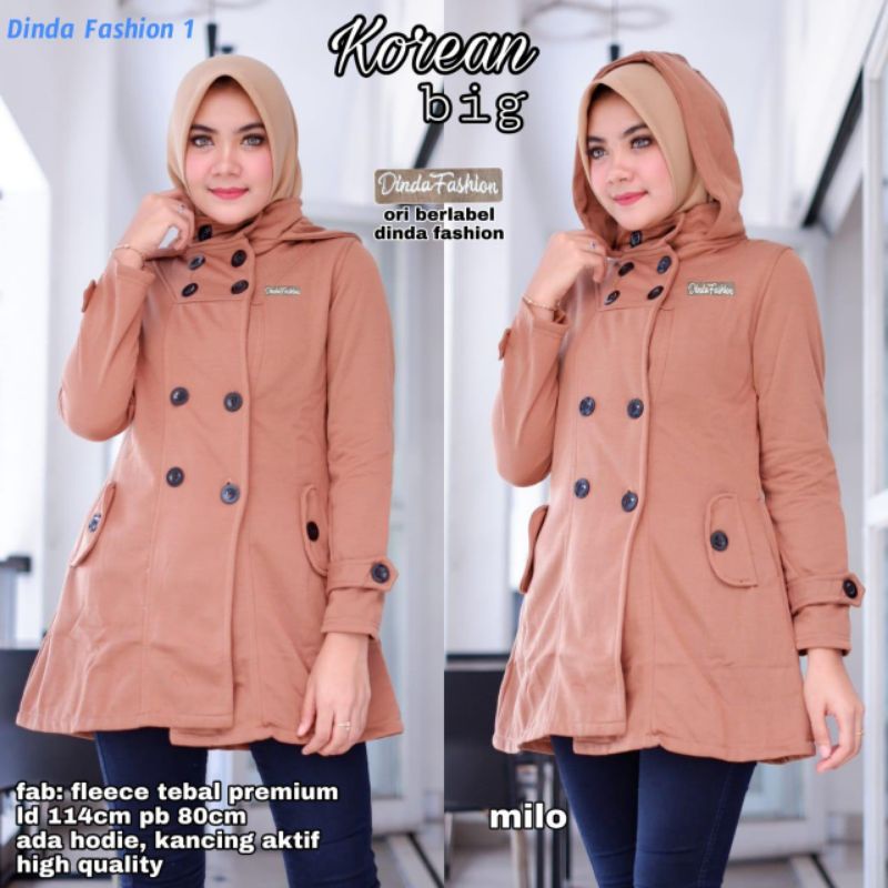Korean / Jaket Ala Korea /Jaket Tebal / Jaket Wanita