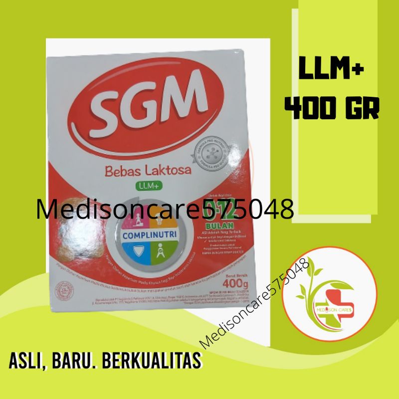 sgm LLM+ LLM bebas laktosa | 400gr LLM+