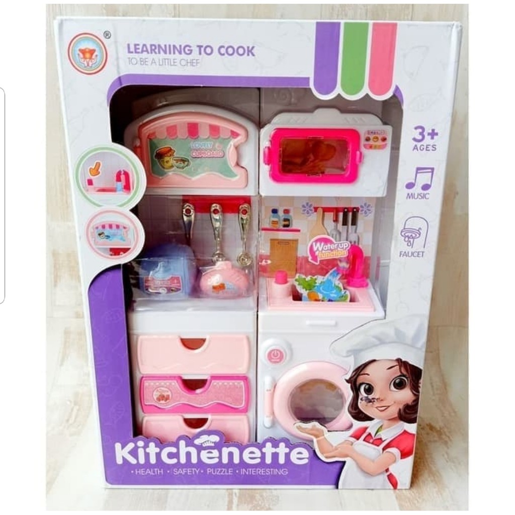 Mainan Masak Masakan Kitchen Set Girl Miniatur Dapur Keren Bagus Murah Shopee Indonesia