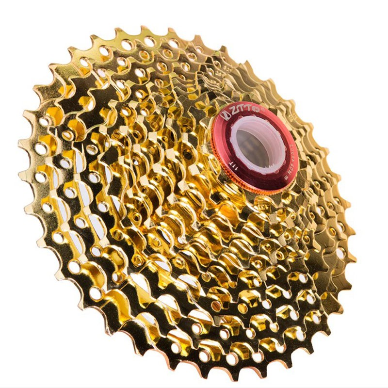 ZTTO SPROCKET 10 SPEED 11-36T GOLD GEAR SEPEDA LIPAT MTB