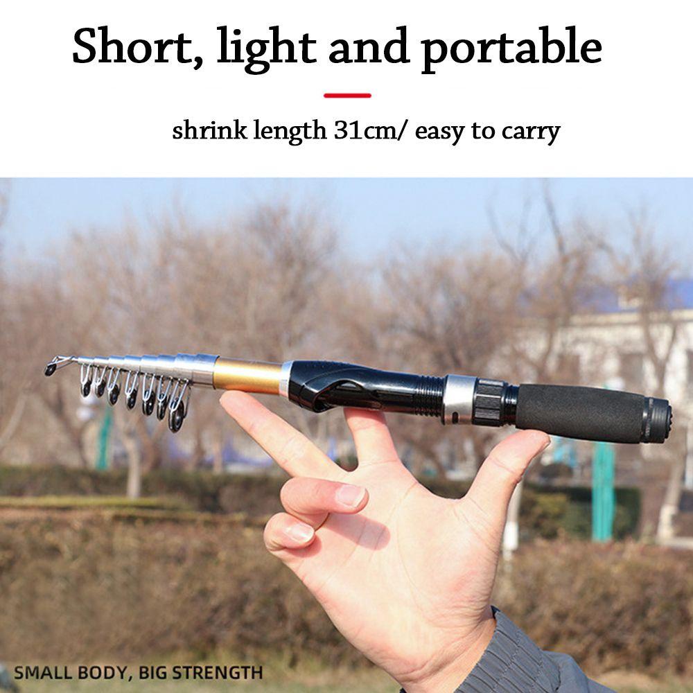 TOP Joran Pancing Teleskopik Portable Ultralight Adjustable Carp Feeder