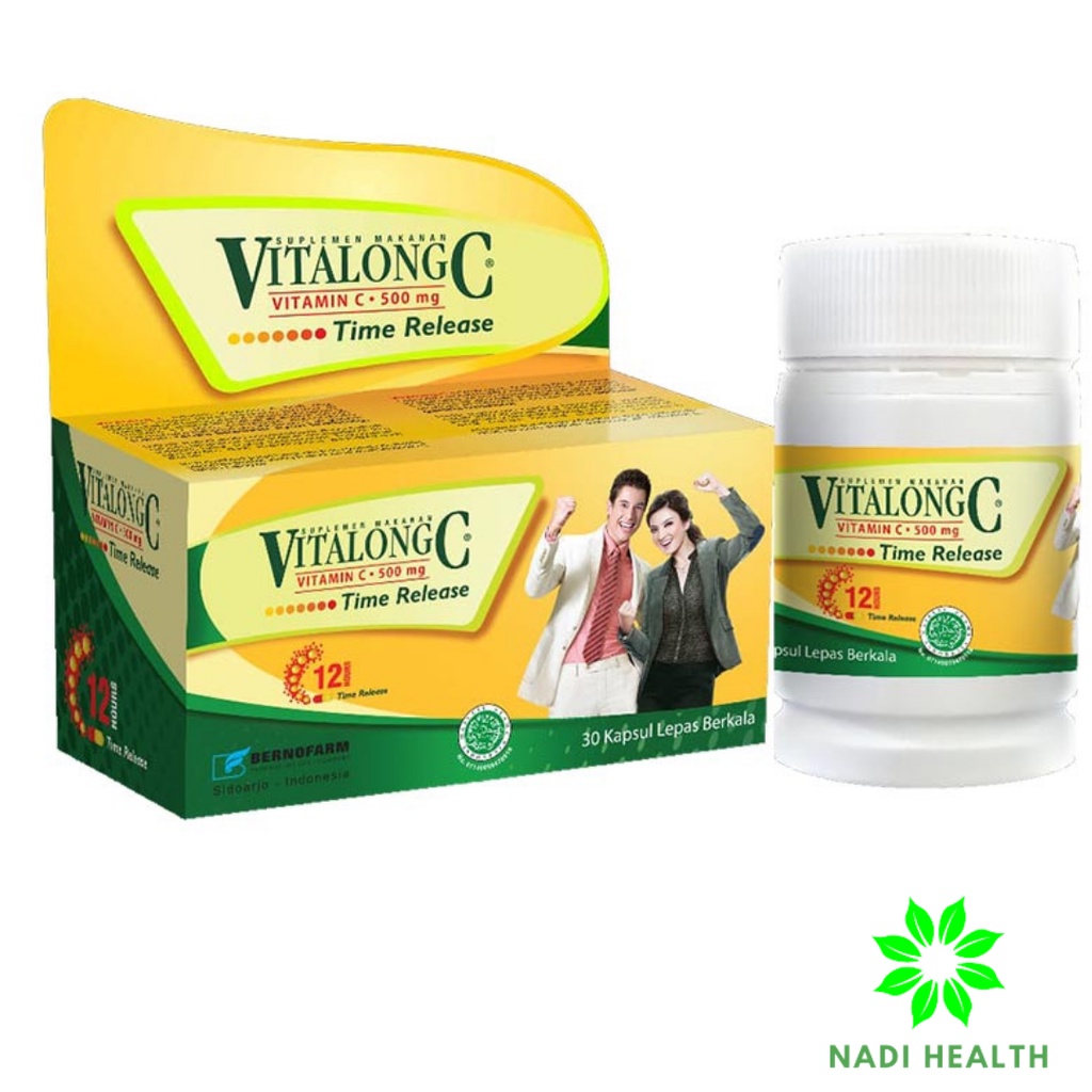 Jual Vitamin C Vitalong C Isi Kapsul Suplemen Penambah Daya