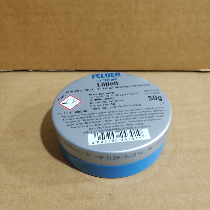 Lotfett 50g FELDER ORIGINAL / lotfet 50g /minyak solder