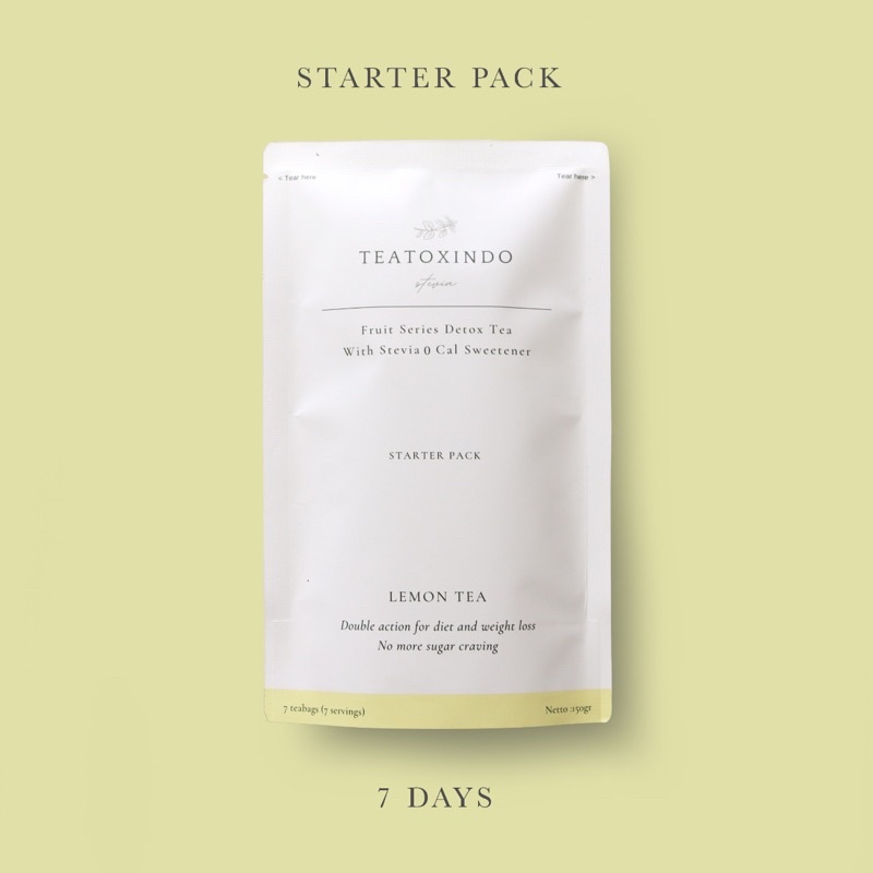 

7 Days Teatoxindo Stevia - Lemon Tea