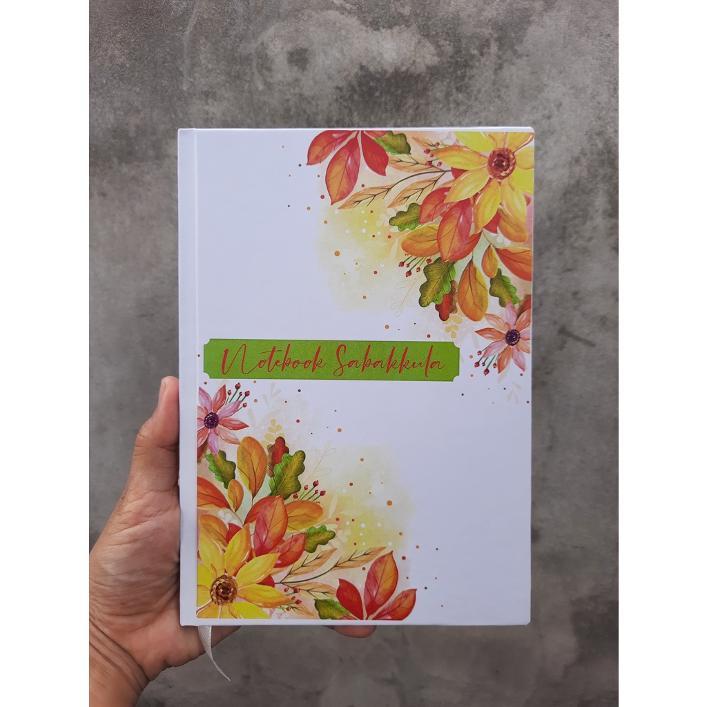 

hardcover notebook Sabakkula - A5 Motif Flora1