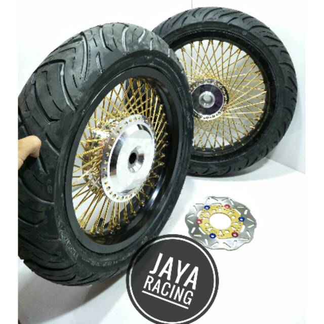 Velg ring 14 lebar 250 215 Custom plus ban FDR tubbeles Mio J - Xride - Mio soul - Mio smile sepaket