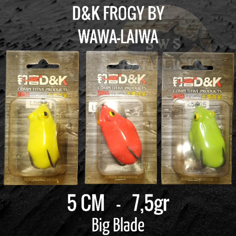 D&K Soft Lure Frogy Monster