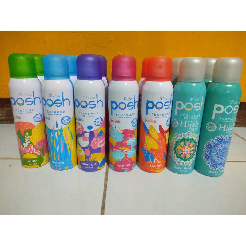 posh parfume body spray