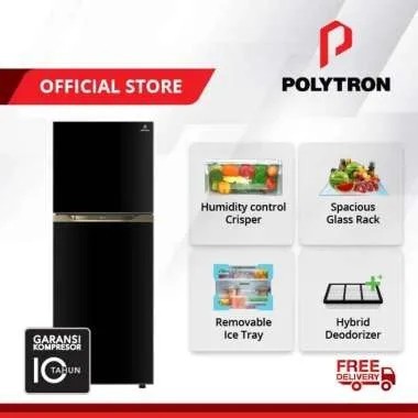 Kulkas 2 pintu Polytron Prm 490 350 liter