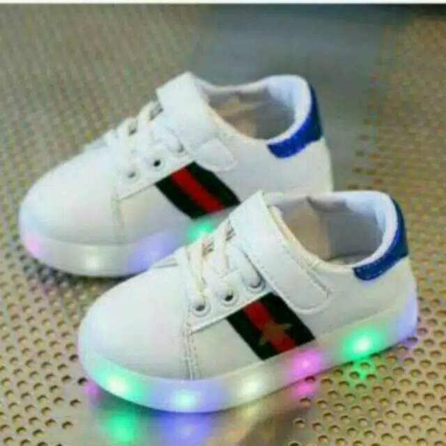 PROMO TERBARU SS            Sepatu anak impor 1sampai 6tahun laki cowok adidas gucci PRIA LAKI ASLI