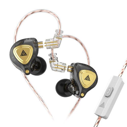 QKZ ZX3 IEM Earphone HiRes - With Mic - Dynamic Driver - Garansi Resmi 6 Bulan