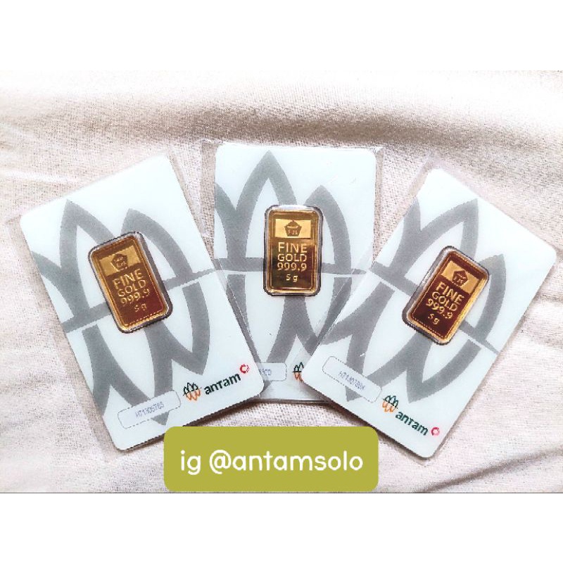 LM Antam 5 gram Certicard