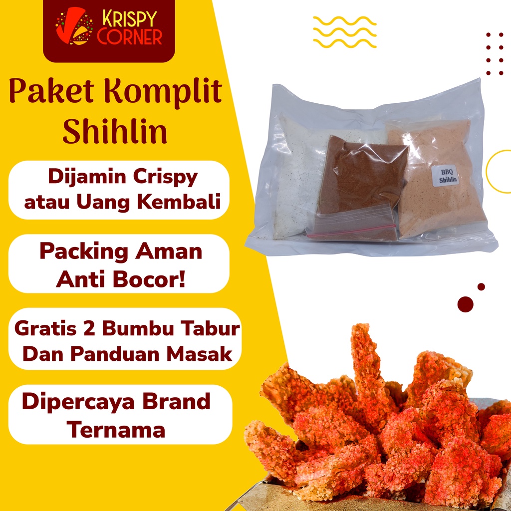 

TEPUNG SHIHLIN TAIWAN CRISPY PAKET USAHA MAKANAN TEPUNG AYAM SHILIN BUMBU SHIHLIN SIHLIN TAIWAN CRISPY BIG SHILIN ORIGINAL KOMPLIT MEDAN