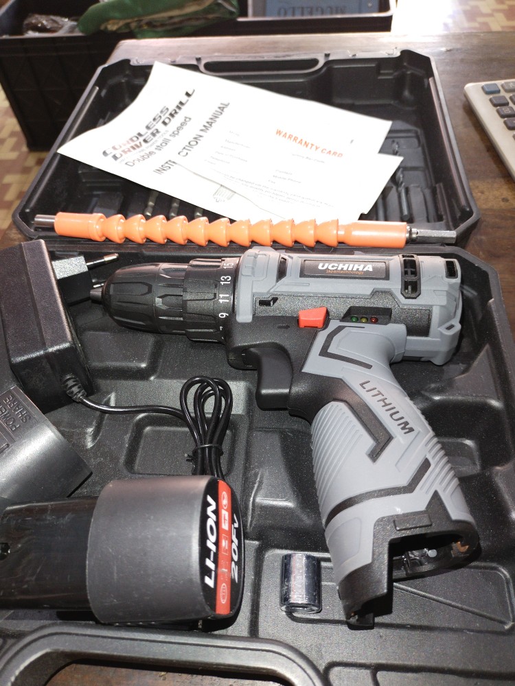 Mesin Bor Batry 12 Volt Uchiha Japan