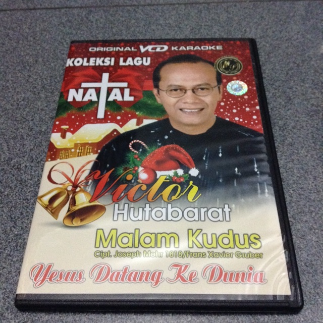 Vcd Victor Hutabarat Karaoke Natal Baru Original Shopee Indonesia