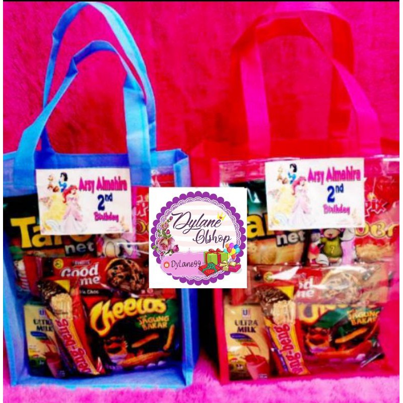 

Paket Snack Ultah / Snack Ulang Tahun / Bingkisan Snack