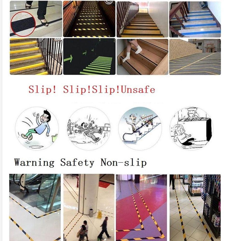 Nickolas1 Tape Anti Slip Non Slip Stiker Pengaman Strip Lantai Indoor