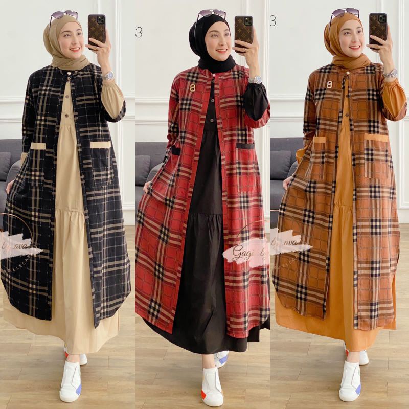 SEMI DRESS KAISHILA 3 2 in 1ORI GAGIL BY OVA