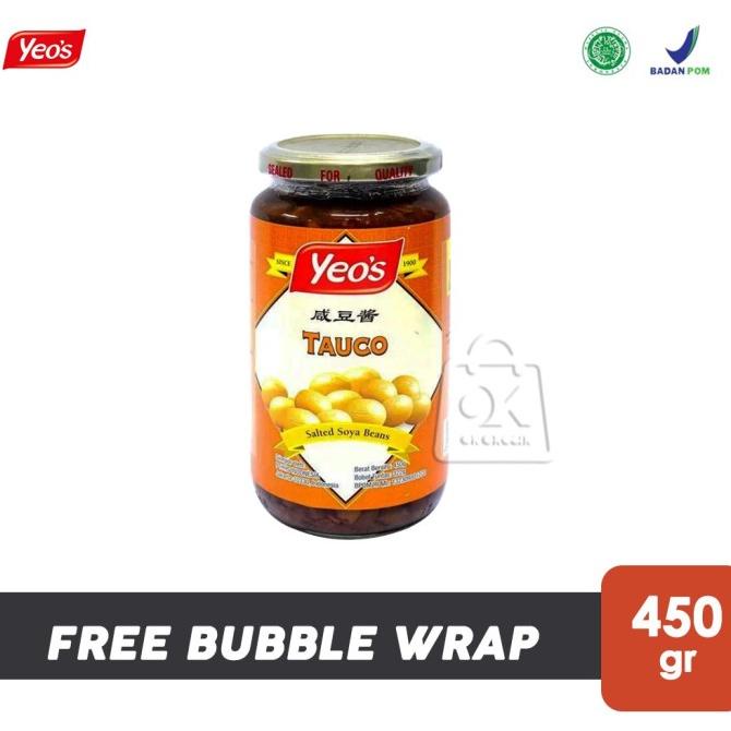 

*#*#*#] Tauco Yeos Malaysia / Salted Soya Beans ( Toples Kaca 450gr )