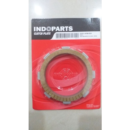 KAMPAS KOPLING / 22201-KPM-850 / MegaPro New 150, Verza / CLUTCH PLATE / MERK INDOPARTS