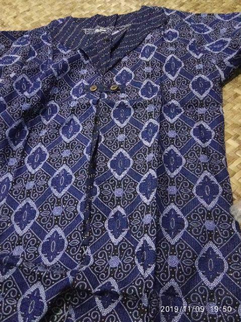 Maura Couple - Sania Ruffle Batik Couple Ori Ndoro Garansi Termurah Shopee Merak - Wsa04