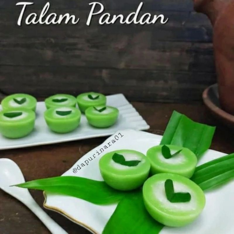 

Kue Talam Pandan