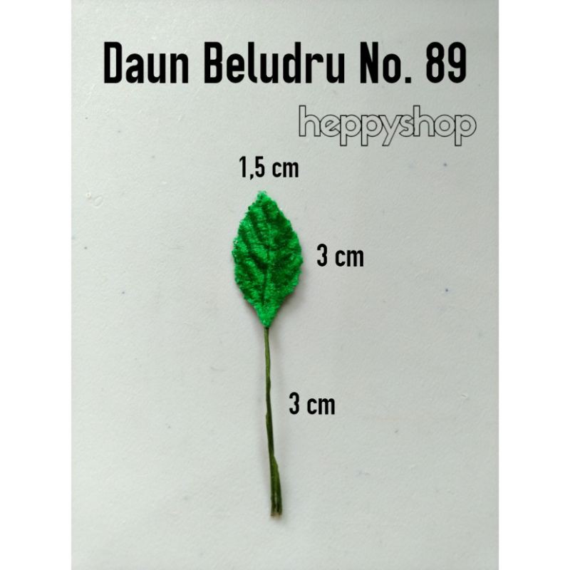 

Daun Beludru No. 89, Daun Prakarya