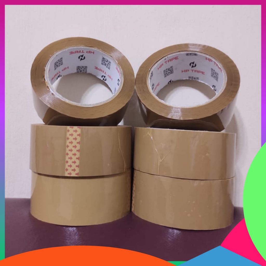 

LAKBAN COKLAT 100 YARD 2 INCHI TEBAL ISI 6 LAKBAN KUALITAS OKE BAGUS