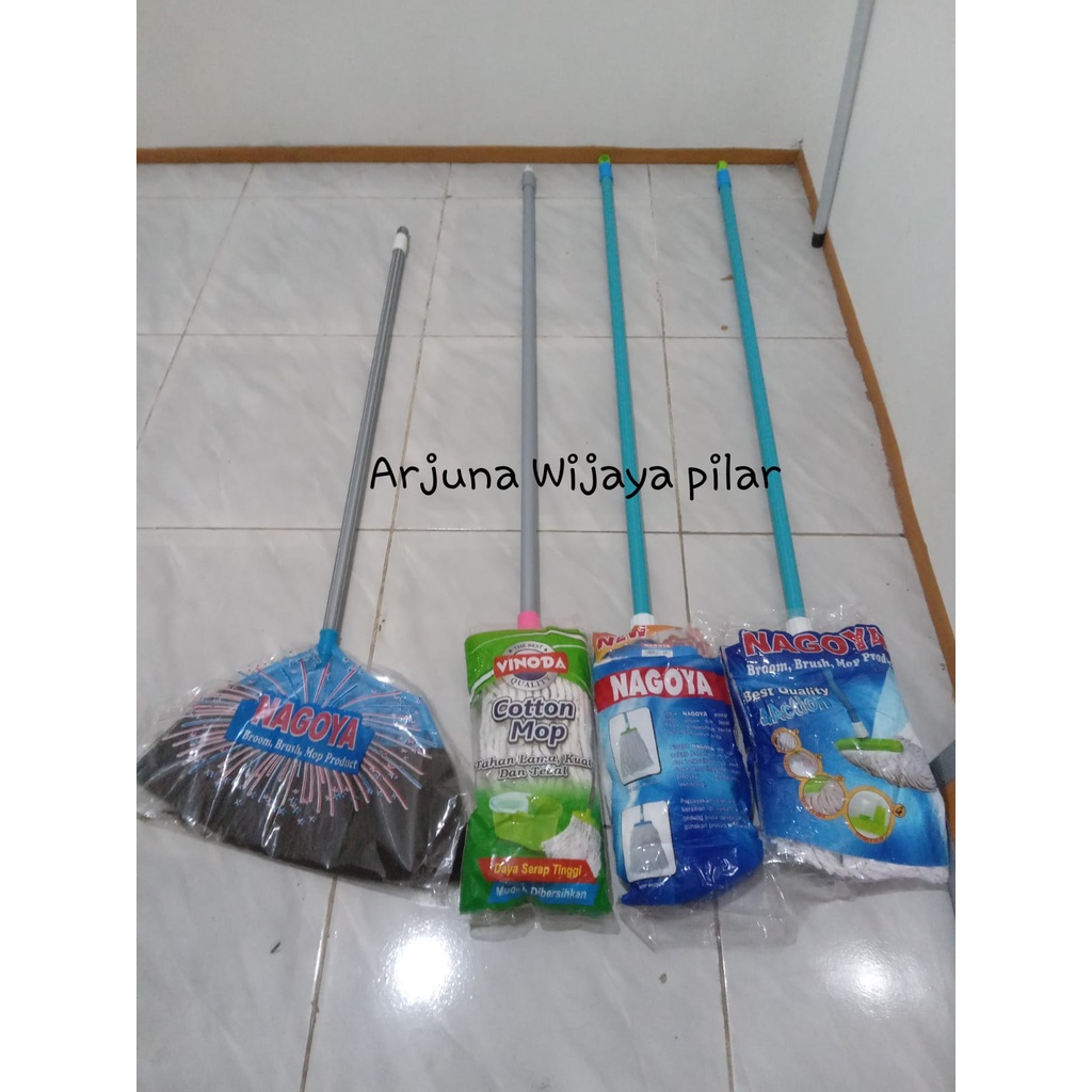 Sapu Ijuk Hitam / Mop Medium / Mop Large - Alat Kebersihan