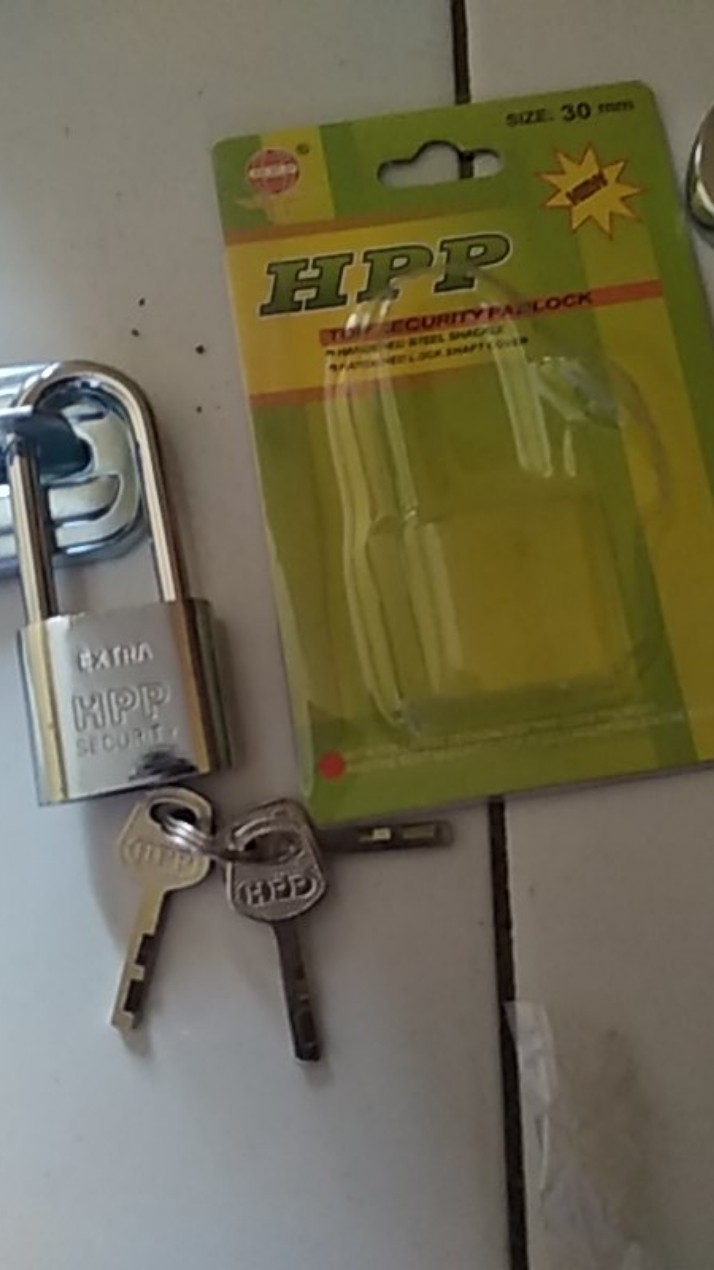 Gembok Hpp / Autolock Leher Panjang /pendek 40mm 30mm 50mm , Gembok Pagar Rumah