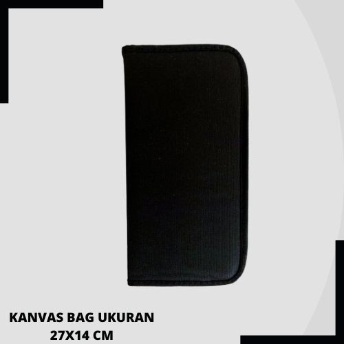 Seamiart 15 Pcs Kuas Lukis Nylon dengan Kanvas Bag Untuk Seniman.Kuas Nilon dengan Kualitas Terbaik