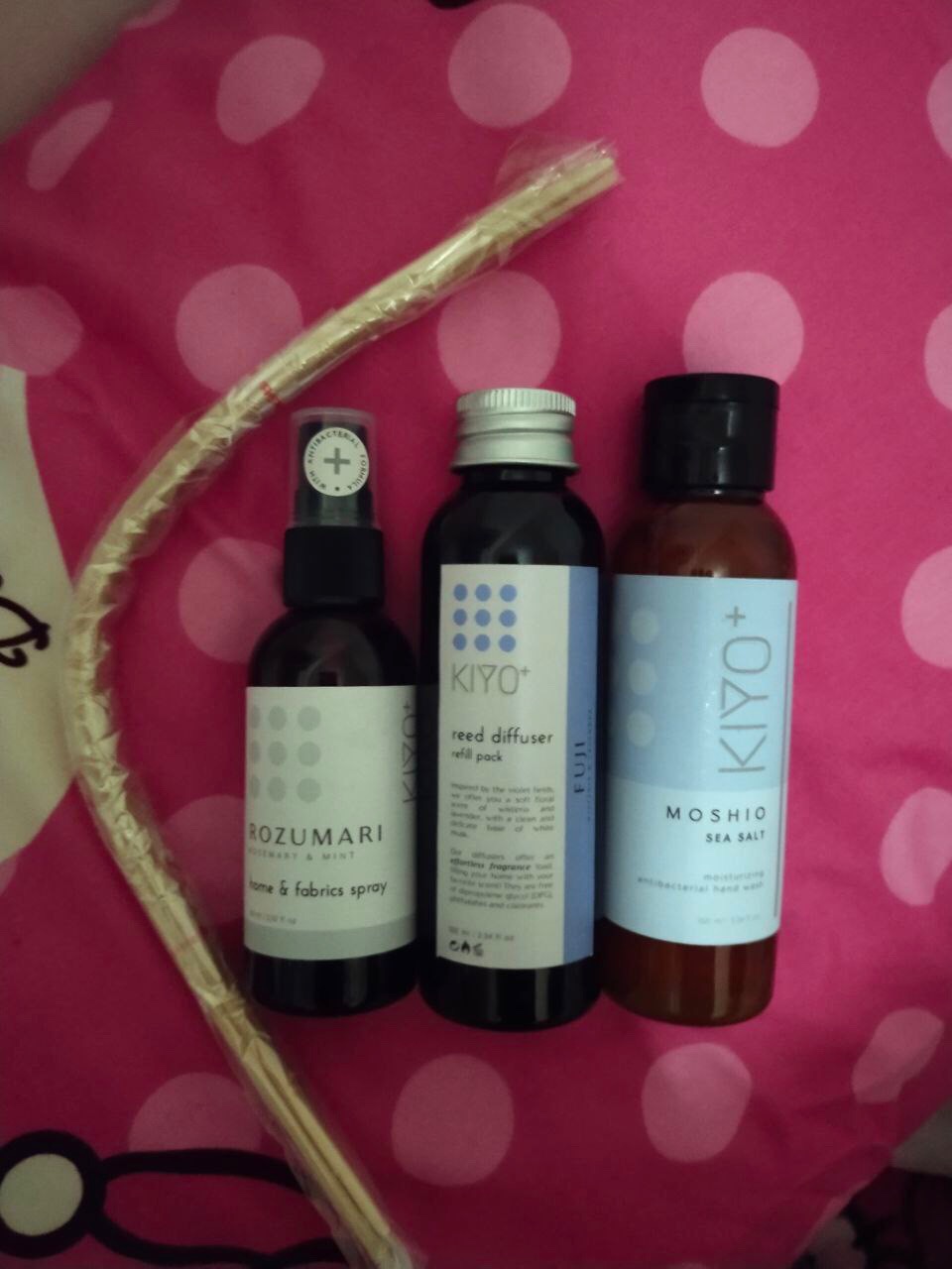 Kiyo+ Home & Fabrics Spray (60ml) Rozumari / Rosemary & Mint