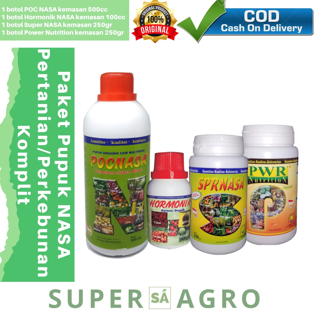 Paket Pupuk Nasa Komplit - Pupuk Durian - Pupuk Duren Lengkap