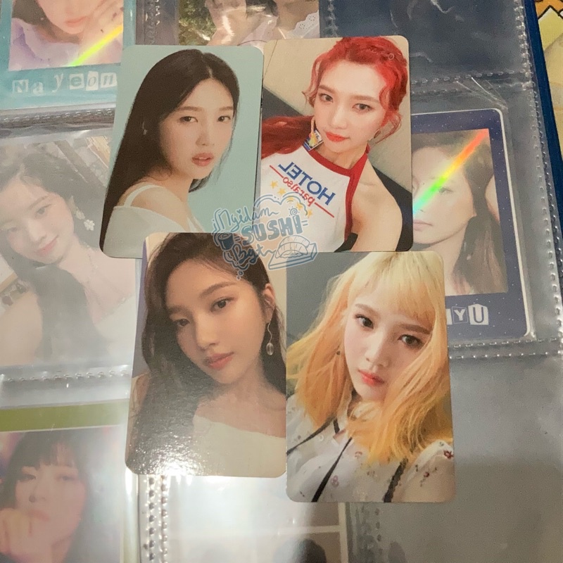 Red Velvet Joy Photocard red flavor Russian roulette sg21