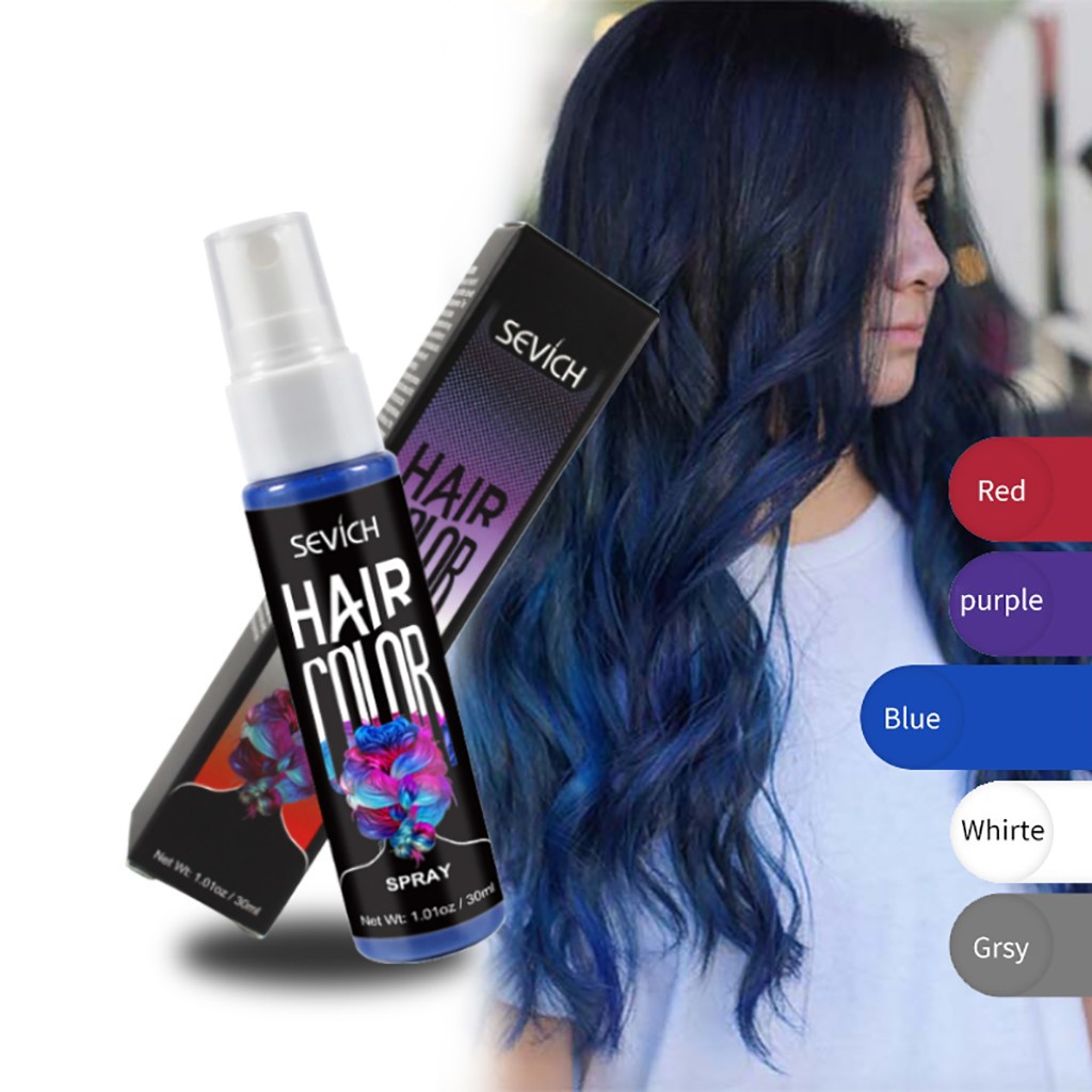 Wmlove Spray Rambut  Instan Sekali Pakai Variasi 5 Warna 