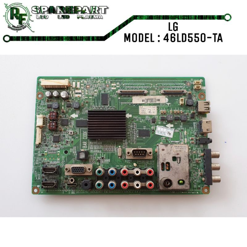 MB MOBO MAINBOARD MOTHERBOARD MESIN TV LED LG 46LD550-TA 46LD550 TA