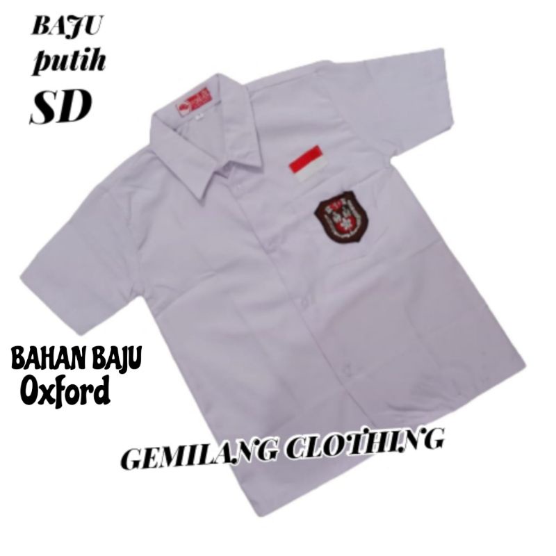 SERAGAM SEKOLAH SD // SETELAN LENGKAP SERAGAM MERAH PUTIH ANAK LAKI-LAKI KELAS 1 SAMPAI 6 SD // GEMILANG CLOTHING