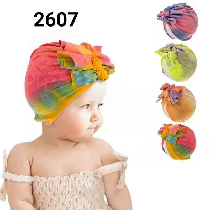 TURBAN BABY TIE DYE