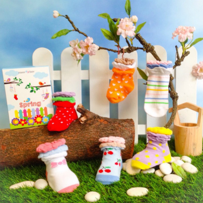 Happy Toes Socks 6 Packs - Spring