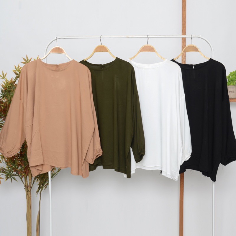 BLOUSE JUMBO RAYON TWILL-1