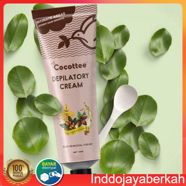 COCOTTEE Depilatory Cream, Penghilang Bulu Ketiak - Perontok Bulu Permanen (Cocotte)