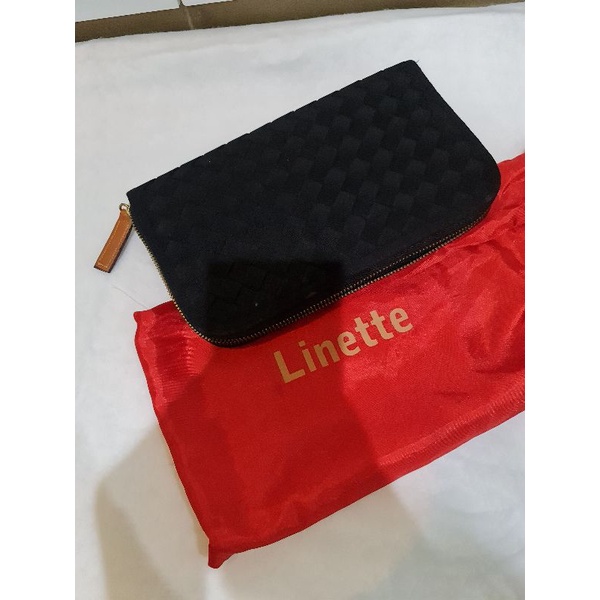 DOMPET LINETTE BLACK