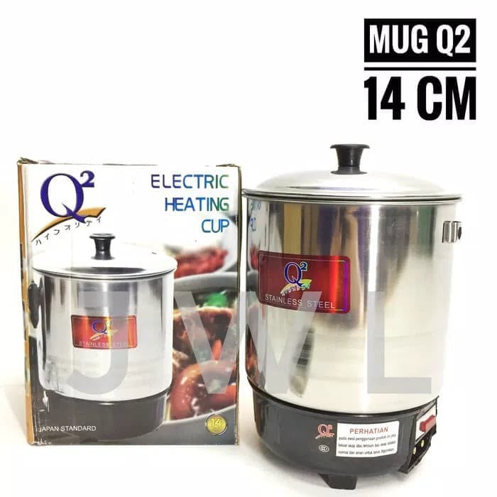 TEKO STAINLESS 14 CM-TEKO PEMANAS -KETTLE MUG ELEKTRIK