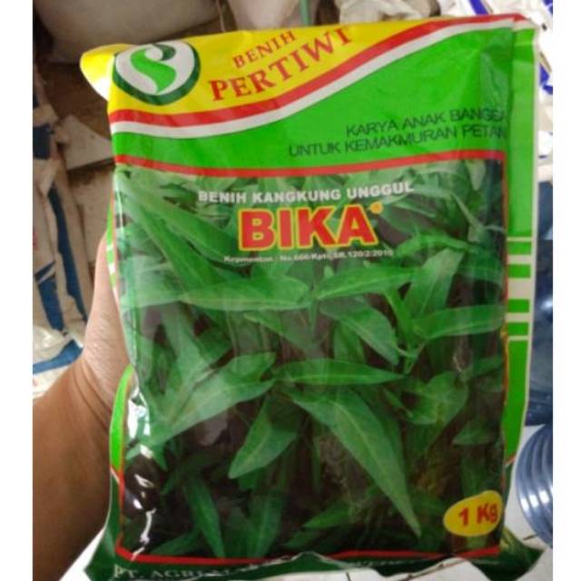 Benih Bibit Kangkung cabut BIKA isi 1 kilo